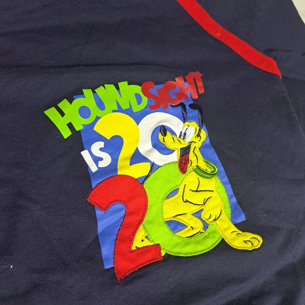 Walt Disney World Kids Small Pullover Hoodie‎ Hindsight 2020 Pluto